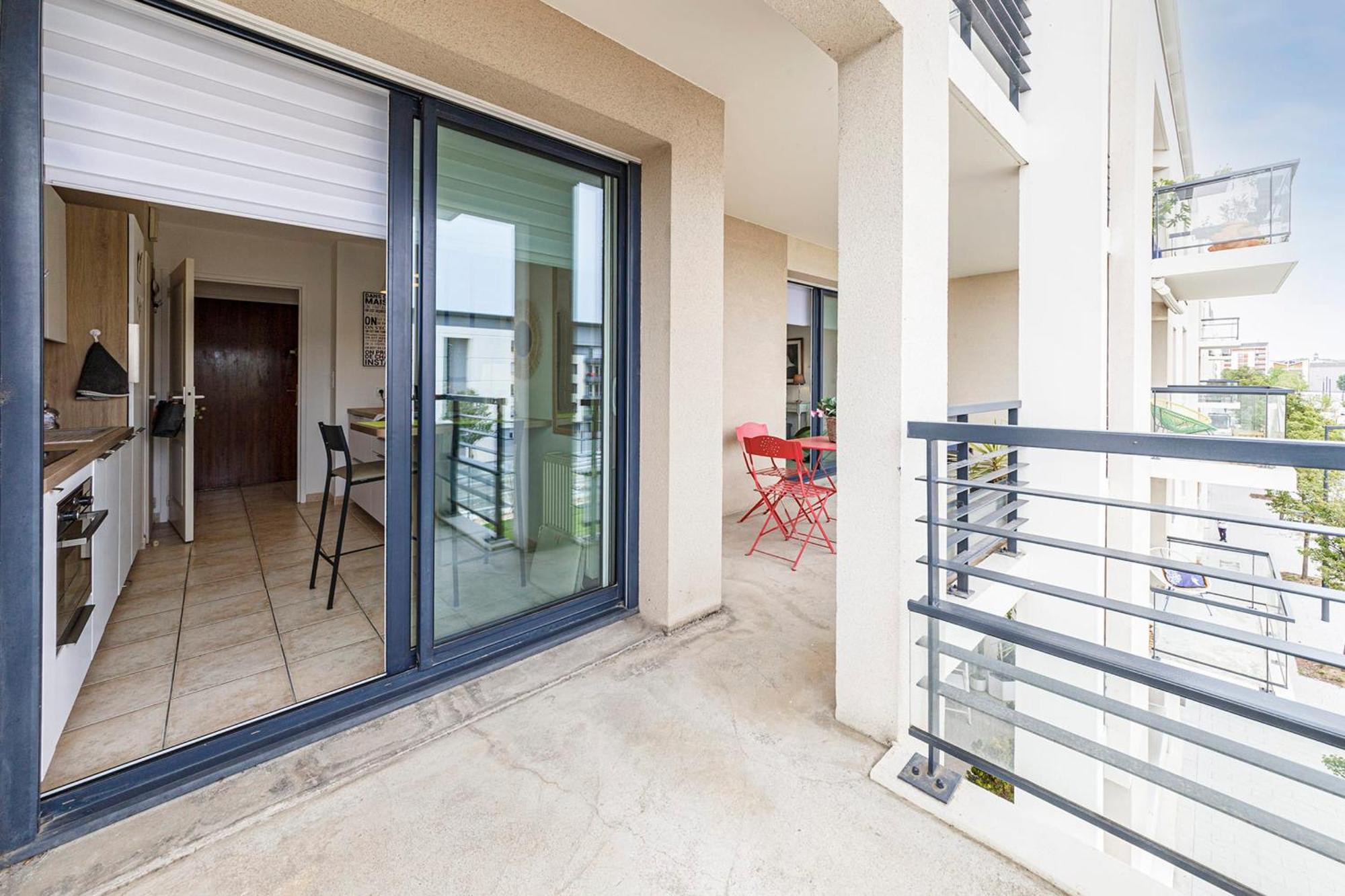 דירות אנז'ה L'Aragon Wifi Balcon Vue La Maine מראה חיצוני תמונה