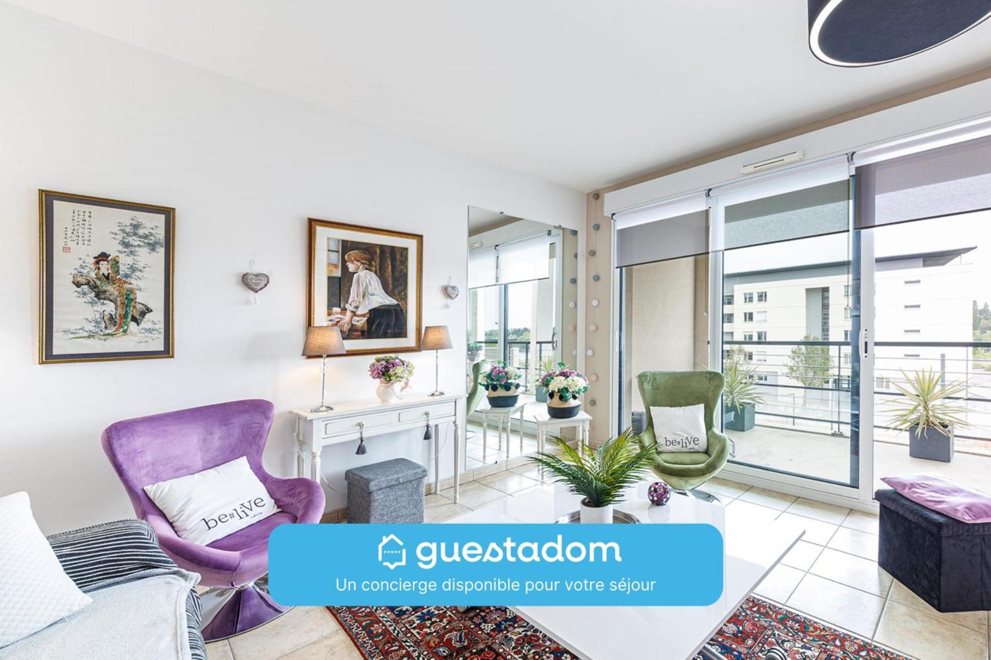 דירות אנז'ה L'Aragon Wifi Balcon Vue La Maine מראה חיצוני תמונה
